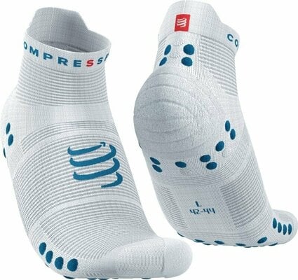 Compressport čarape Pro Racing V4.0 Run Low white