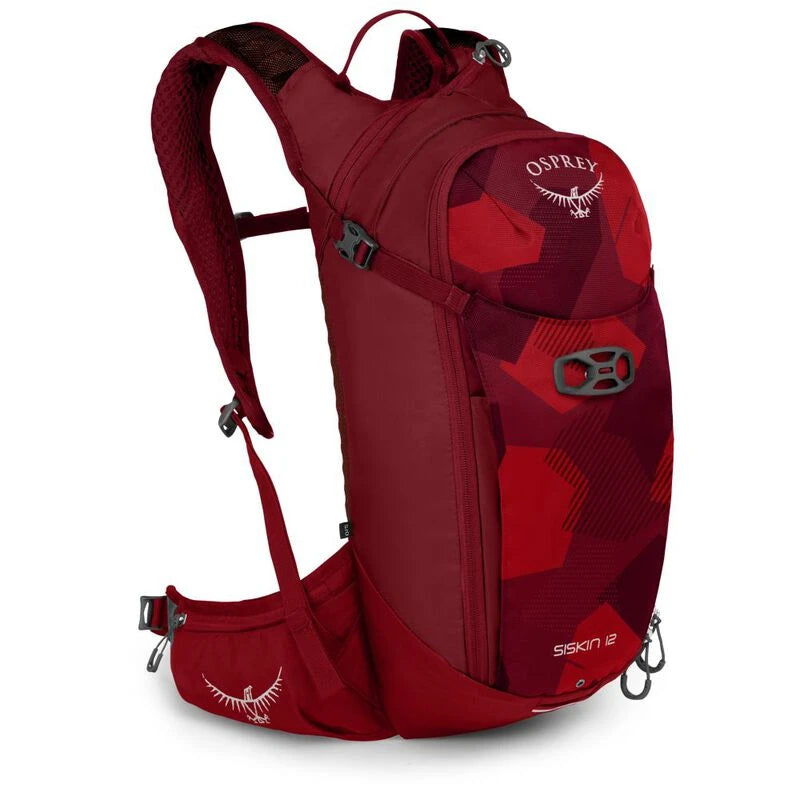 RUKSAK OSPREY SISKIN 12 O/S MOLTEN RED