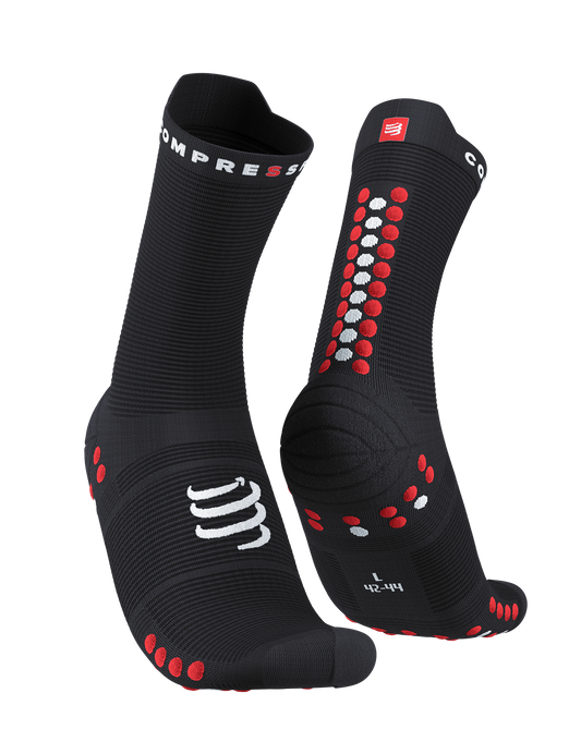CS SOCK PRO RACING V4.0 RUN HI T3 B/R