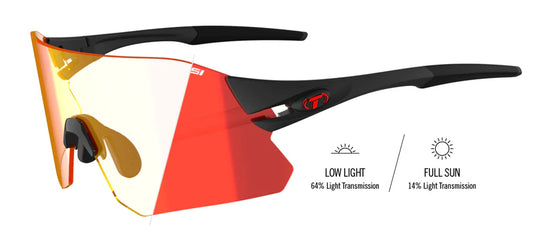 NAOČALE TIFOSI Rail Matte Black Clarion Red Fototec Lens
