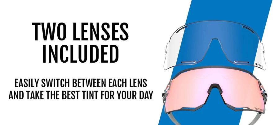 NAOČALE TIFOSI Rail Race, Crystal Clear