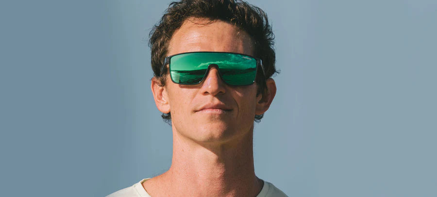 NAOČALE TIFOSI Sanctum Crystal Smoke Smoke Green Mirror