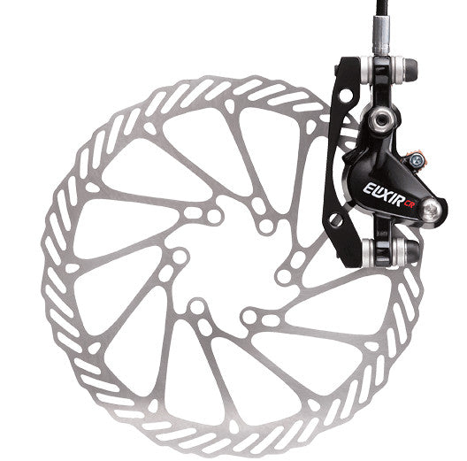 KOCNICA AVID ELIXIR CR H DISC BRAKE WHITE FRONT/REAR (185MM) 2011