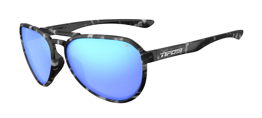NAOČALE TIFOSI Selca Black Tortoise Sky Blue Mirror