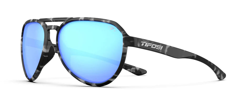 NAOČALE TIFOSI Selca Black Tortoise Sky Blue Mirror