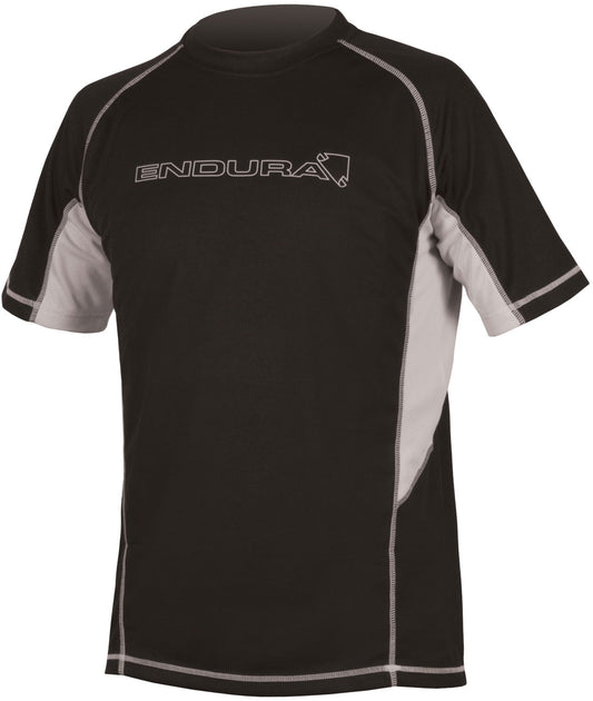 DRES ENDURA  E3013/4 Cairn S/S T-Shirt, Black/Grey - M