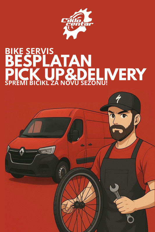 BIKE SERVIS BESPLATAN PICK UP&DELIVERY
